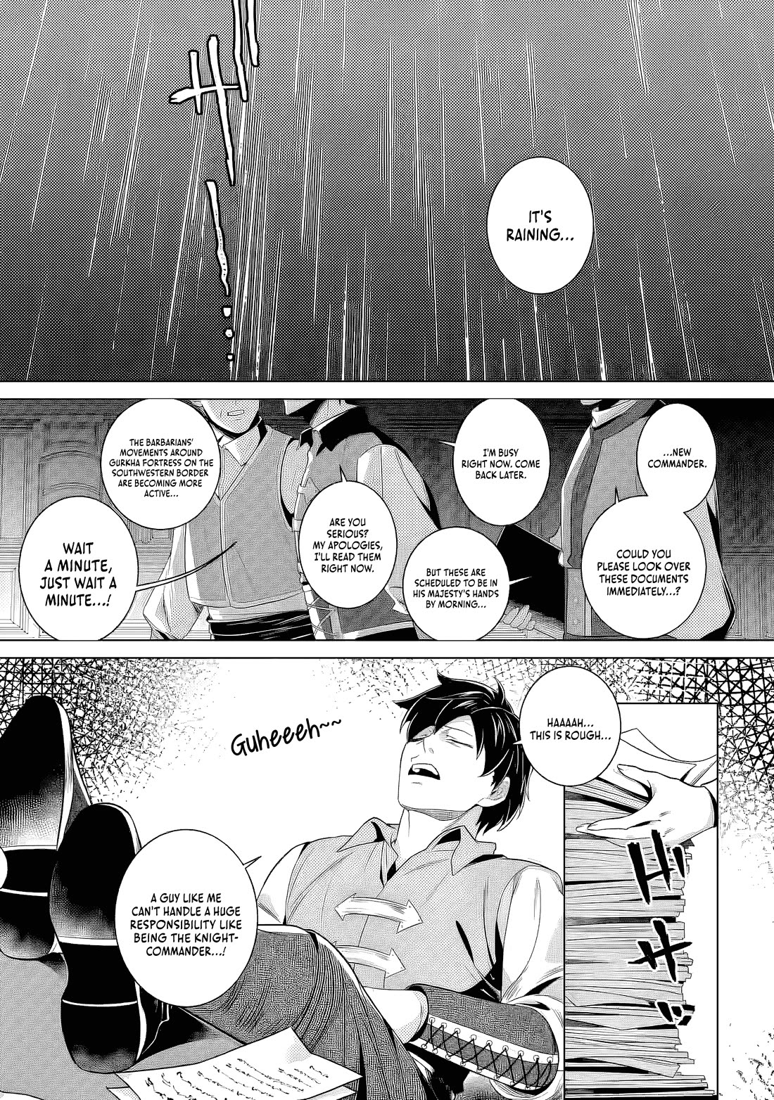 The Strongest Old Knight Commander is Celebrated as a Hero in the Countryside After Being Cheated on and Exiled chapter 5 page 25