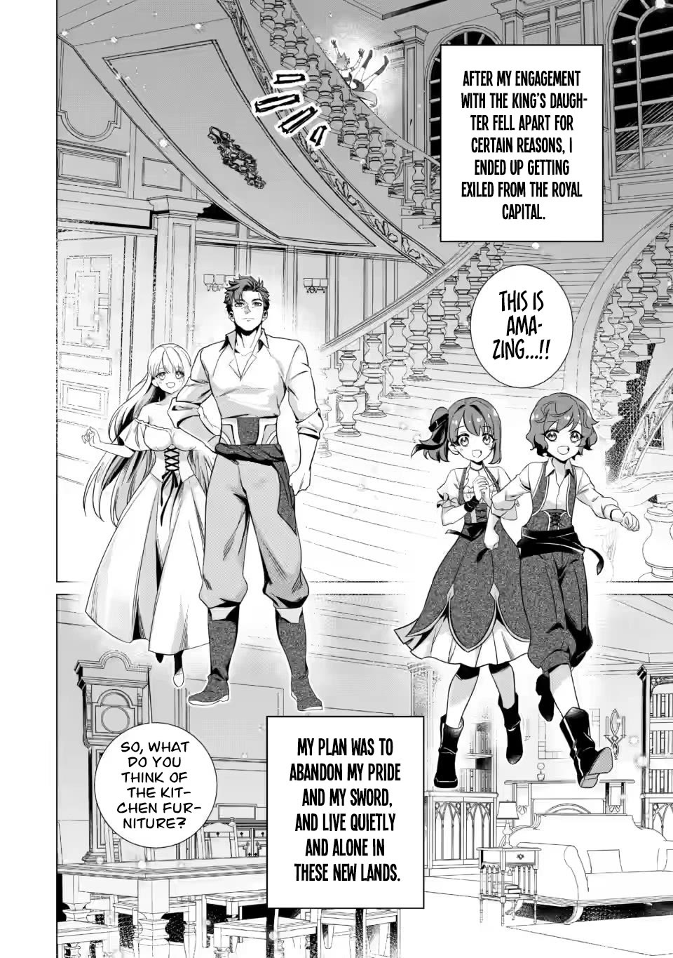 The Strongest Old Knight Commander is Celebrated as a Hero in the Countryside After Being Cheated on and Exiled chapter 6.1 page 6