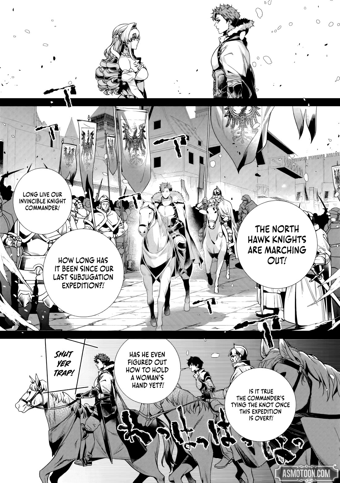 The Strongest Old Knight Commander is Celebrated as a Hero in the Countryside After Being Cheated on and Exiled chapter 8 page 25