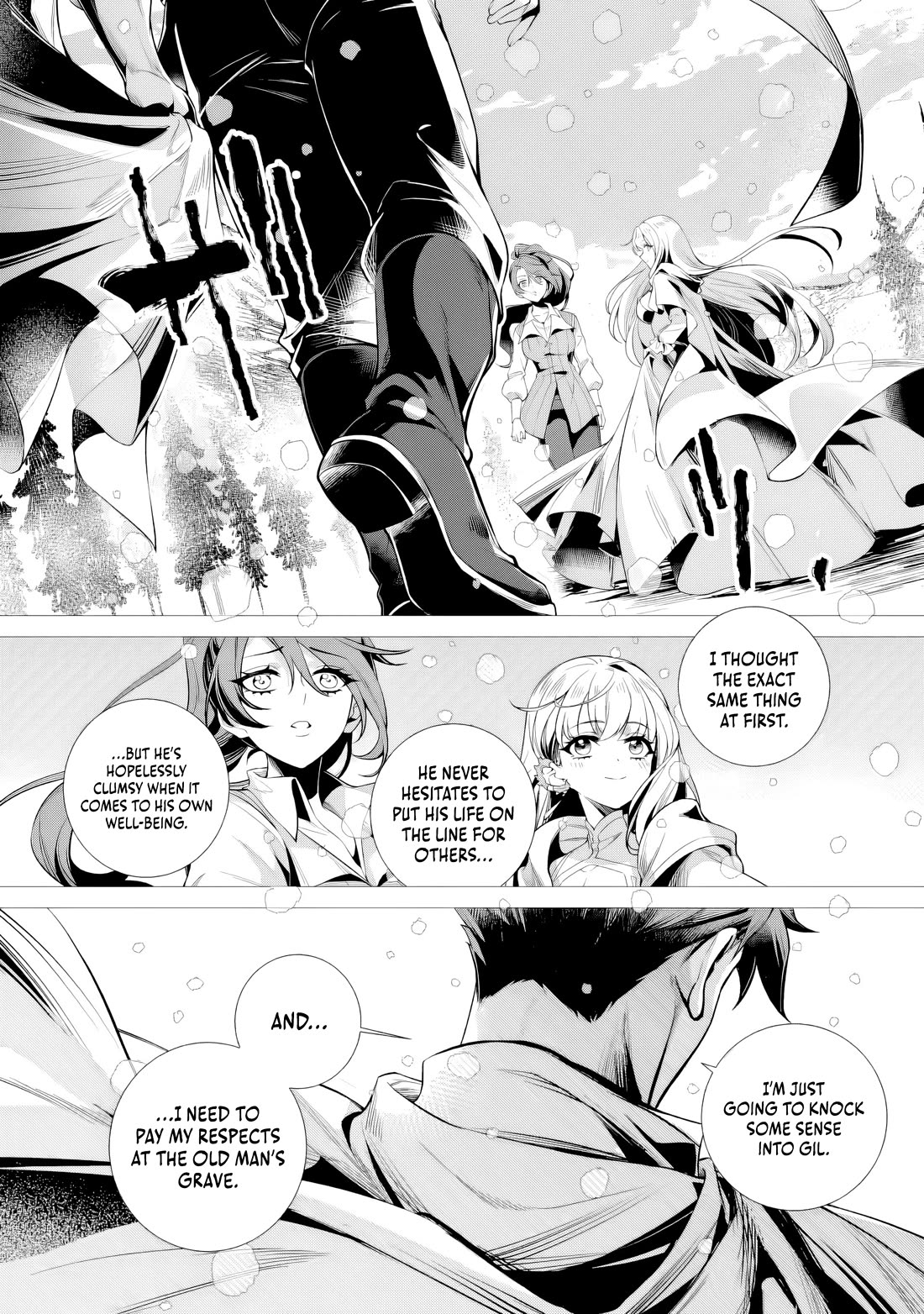 The Strongest Old Knight Commander is Celebrated as a Hero in the Countryside After Being Cheated on and Exiled chapter 9 page 17