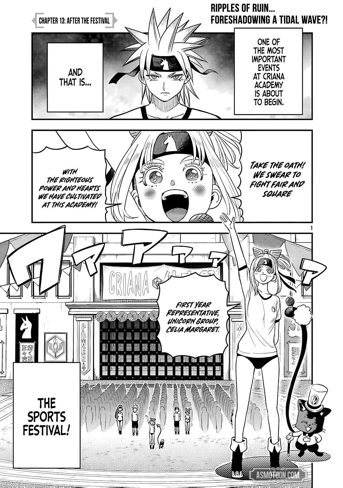 The Strongest Villain, Who had Hidden Himself Deep in the Mountains to Escape His Downfall, is Dragged Back into the Spotlight by the Heroine He Once Saved chapter 13 page 1