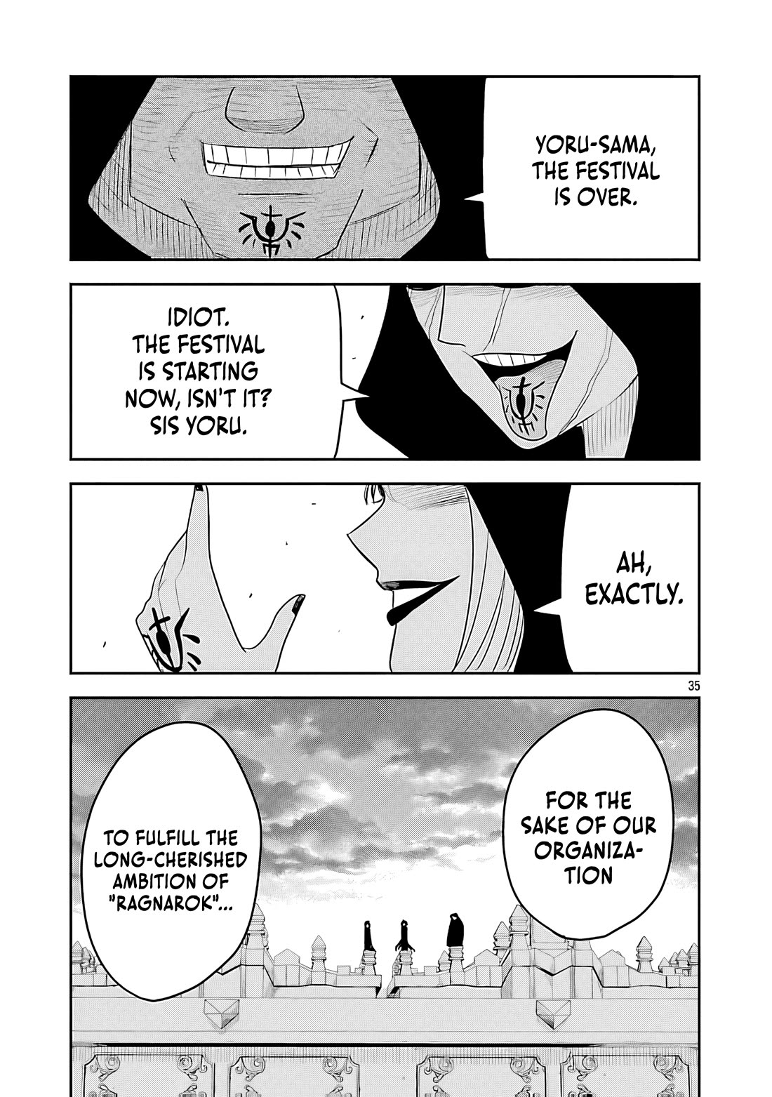 The Strongest Villain, Who had Hidden Himself Deep in the Mountains to Escape His Downfall, is Dragged Back into the Spotlight by the Heroine He Once Saved chapter 13 page 35