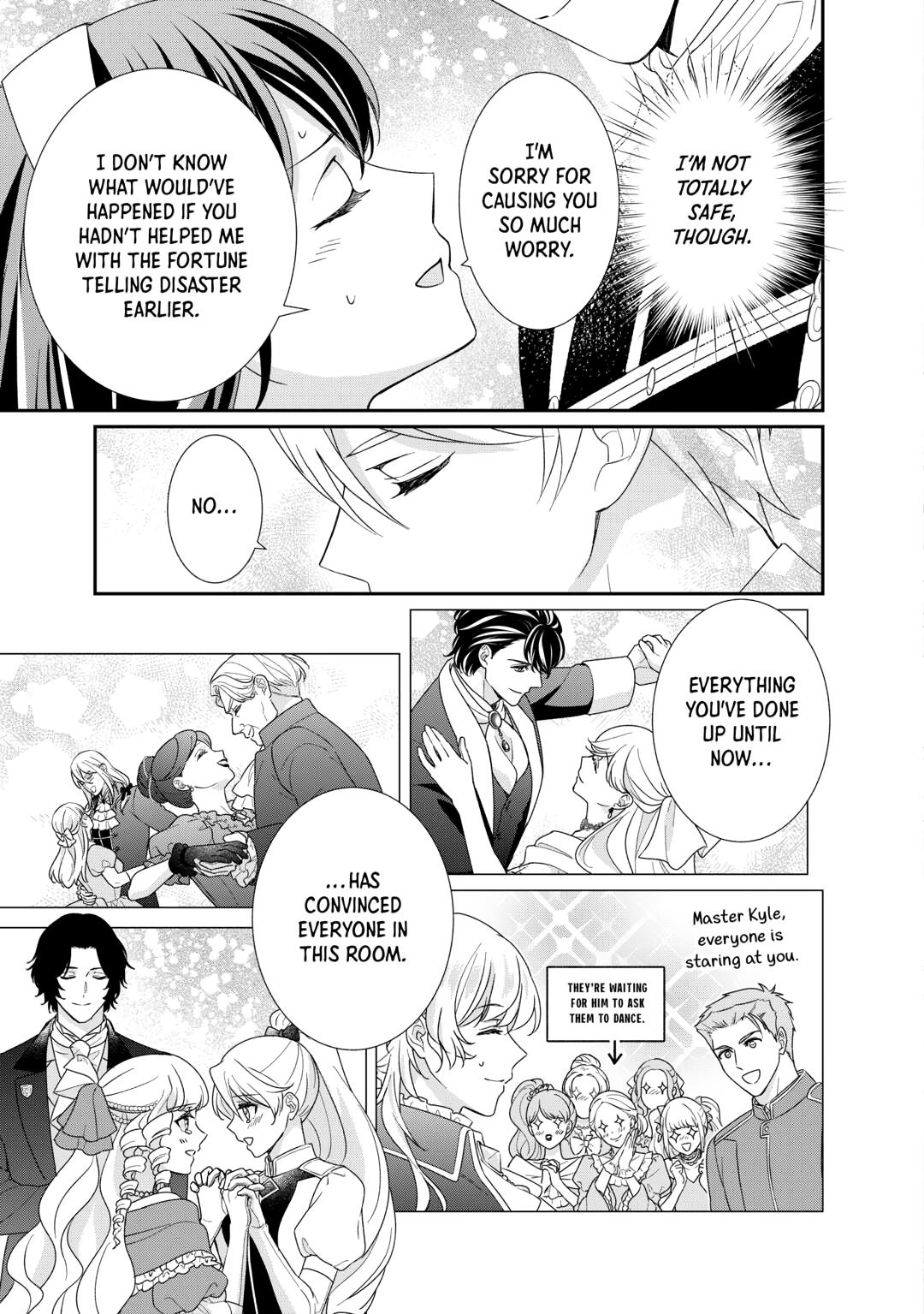 The Struggle of Being Reincarnated as the Marquess's Daughter: I'll Deal with What’s Coming to Me! chapter 37 page 37