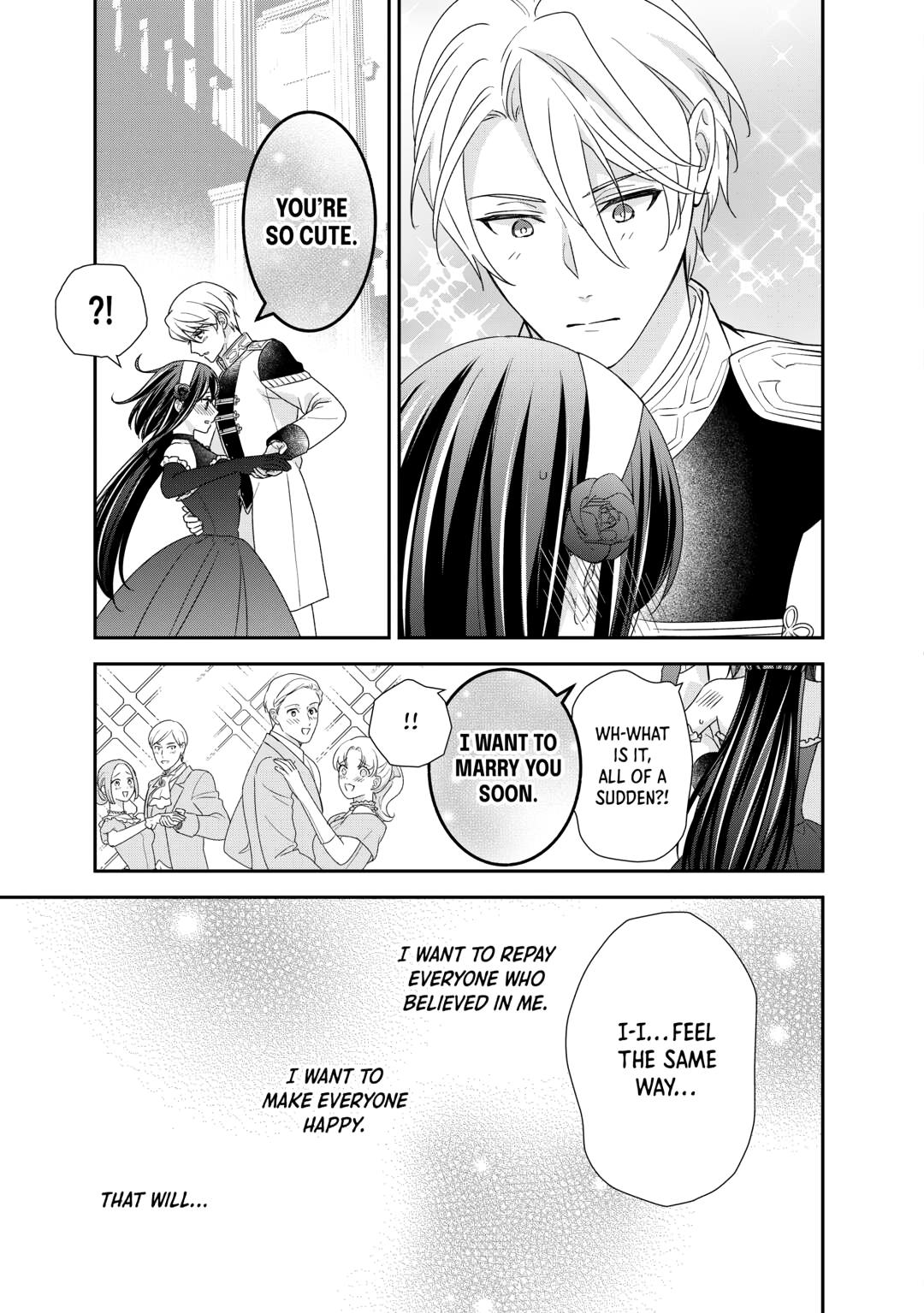 The Struggle of Being Reincarnated as the Marquess's Daughter: I'll Deal with What’s Coming to Me! chapter 37 page 39