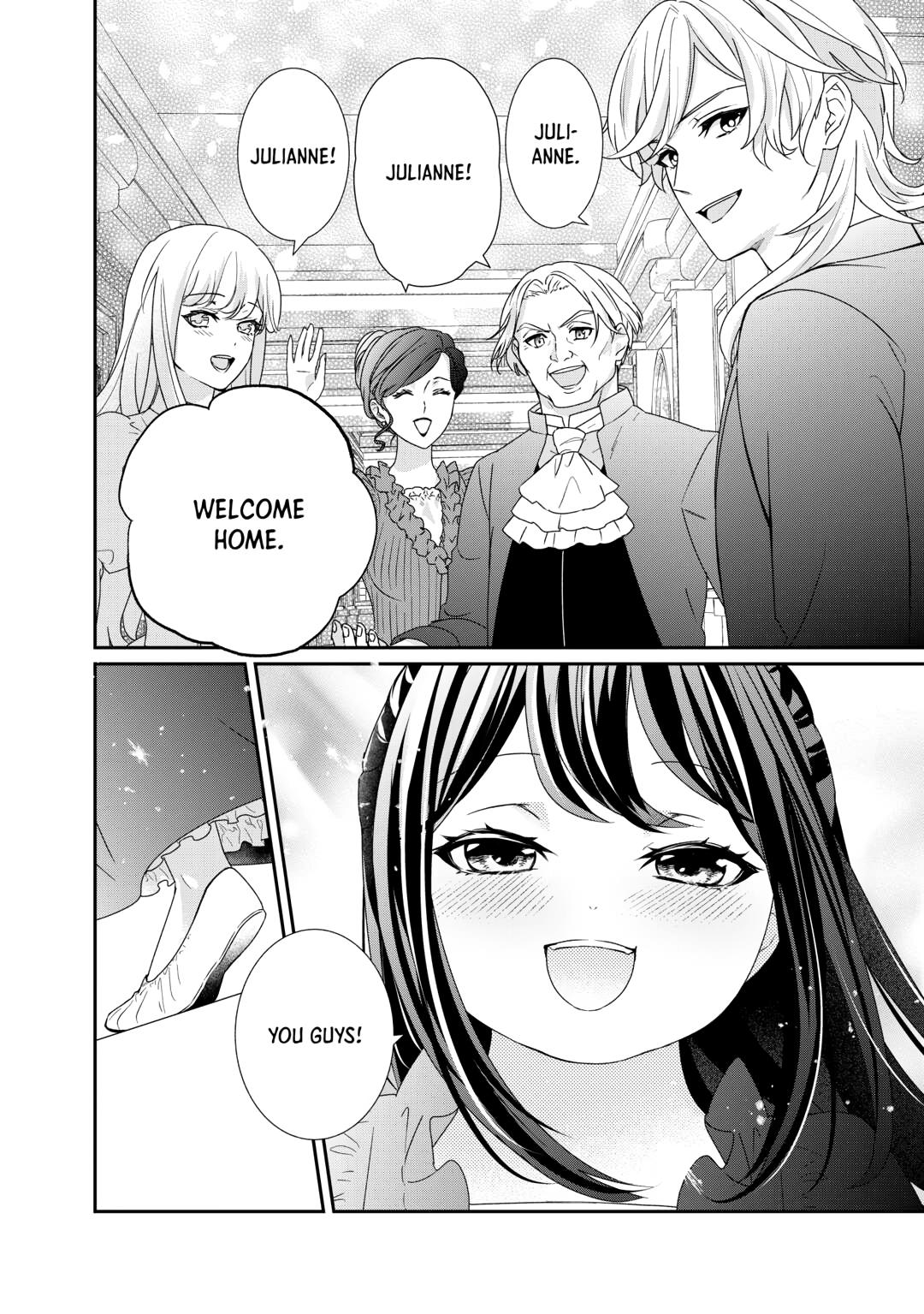 The Struggle of Being Reincarnated as the Marquess's Daughter: I'll Deal with What’s Coming to Me! chapter 38 page 32