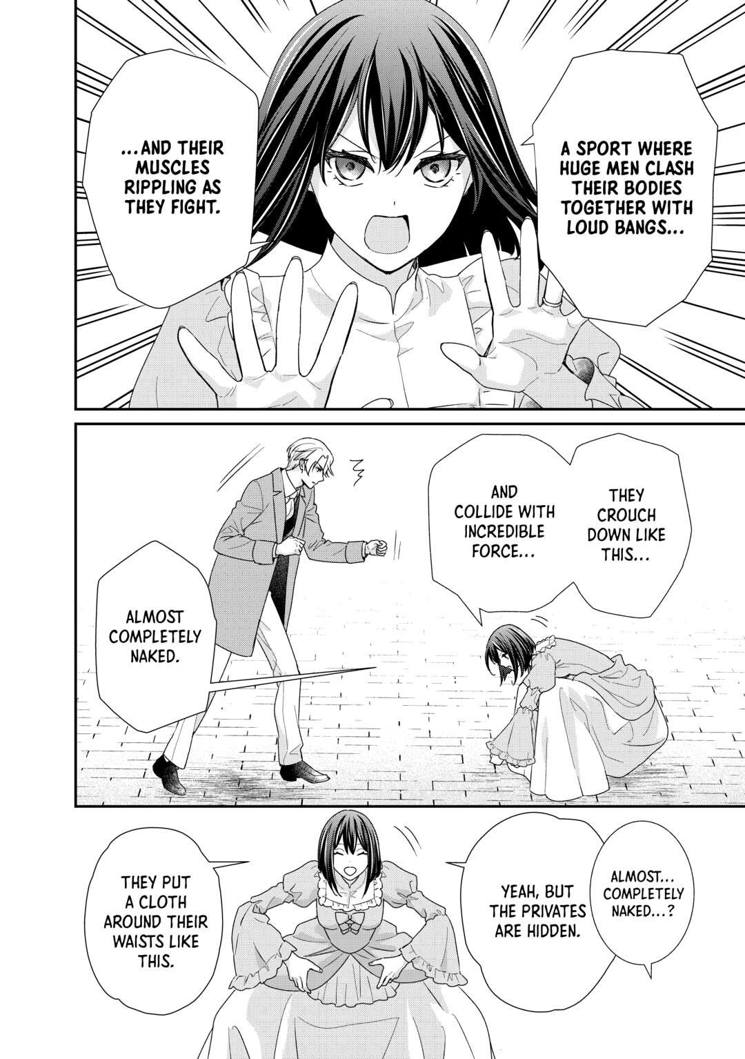 The Struggle of Being Reincarnated as the Marquess's Daughter: I'll Deal with What’s Coming to Me! chapter 38 page 6