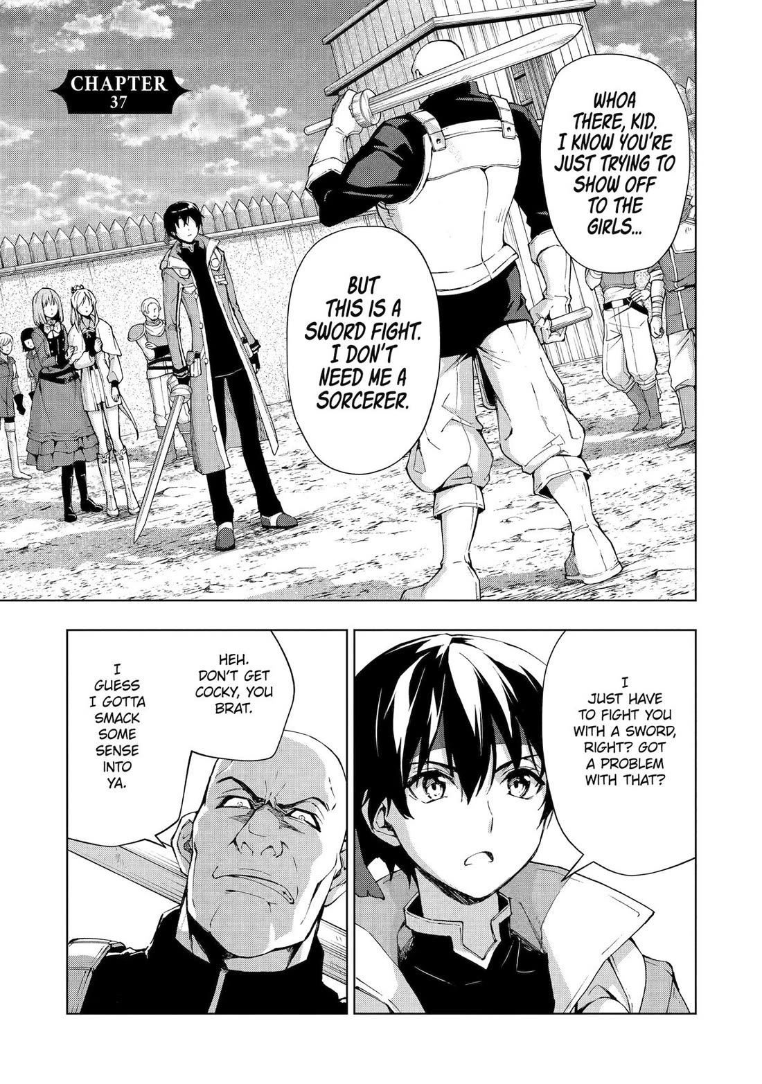 The Swordsman Called the Countless Swords Sorcerer chapter 37 page 1