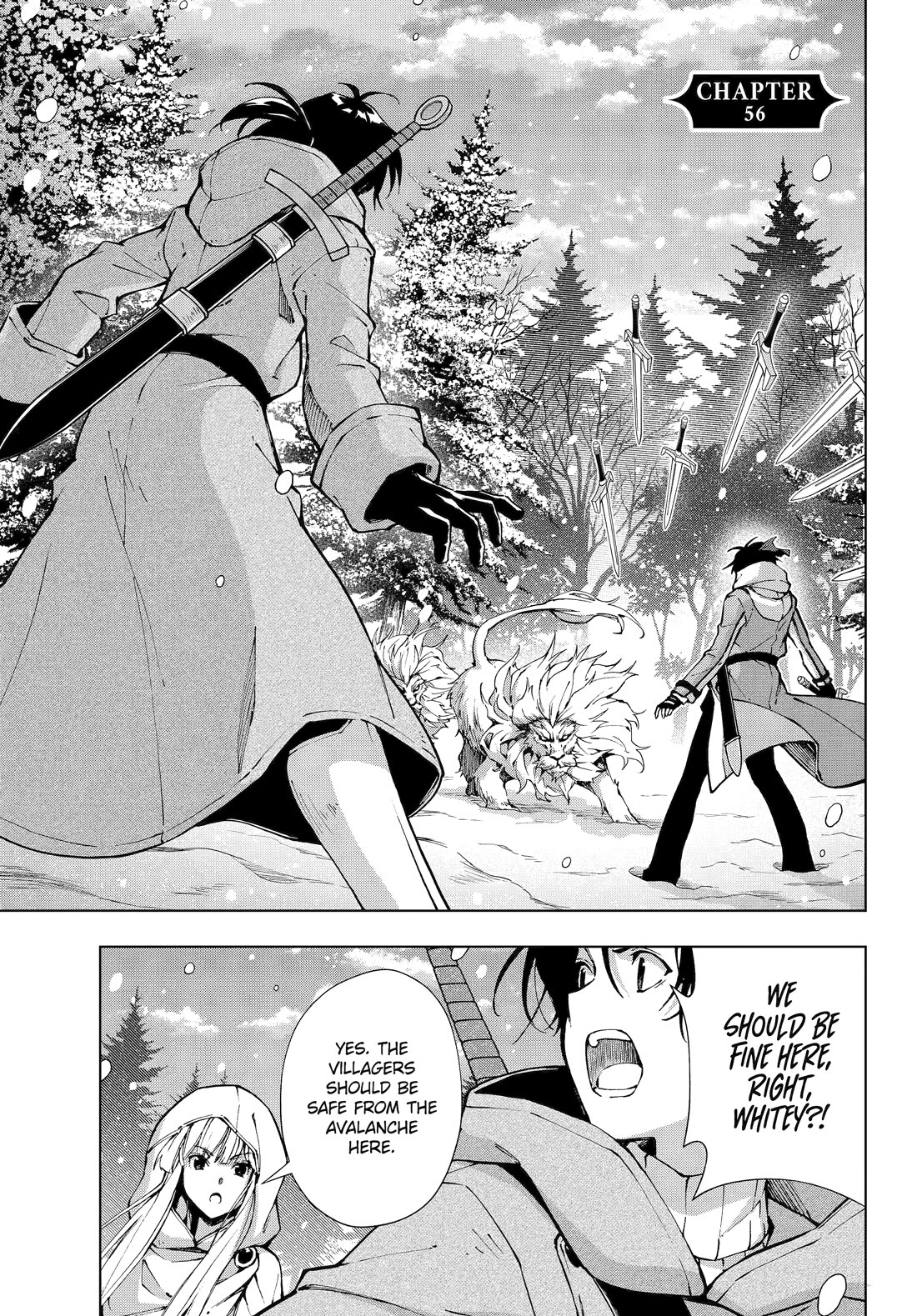 The Swordsman Called the Countless Swords Sorcerer chapter 56 page 1