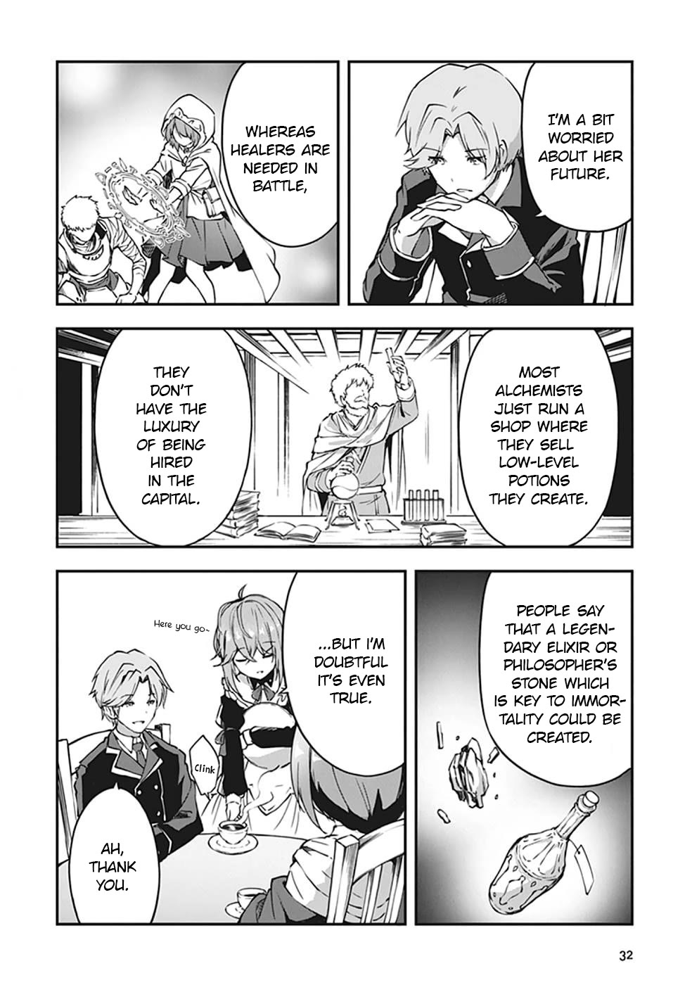 The Tale of a Little Alchemist Blessed by the Spirits chapter 1 page 33