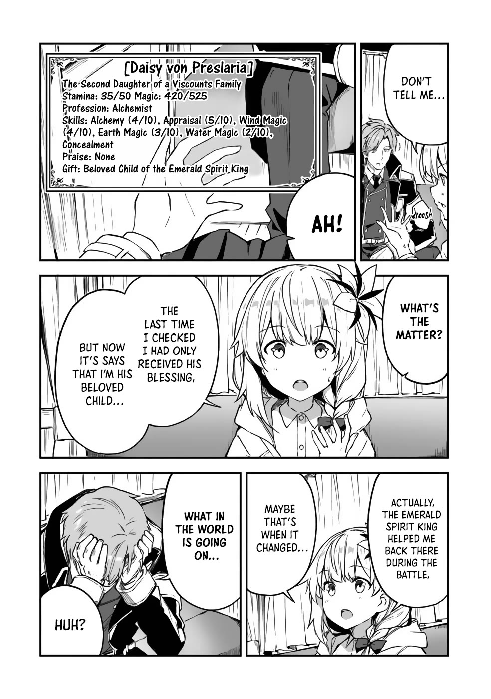 The Tale of a Little Alchemist Blessed by the Spirits chapter 10 page 14