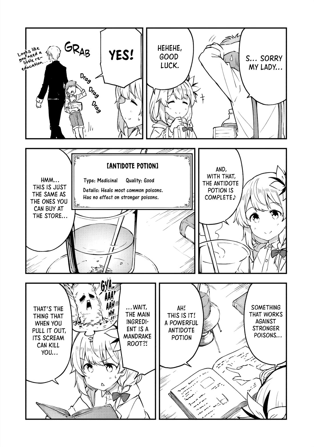 The Tale of a Little Alchemist Blessed by the Spirits chapter 12 page 4