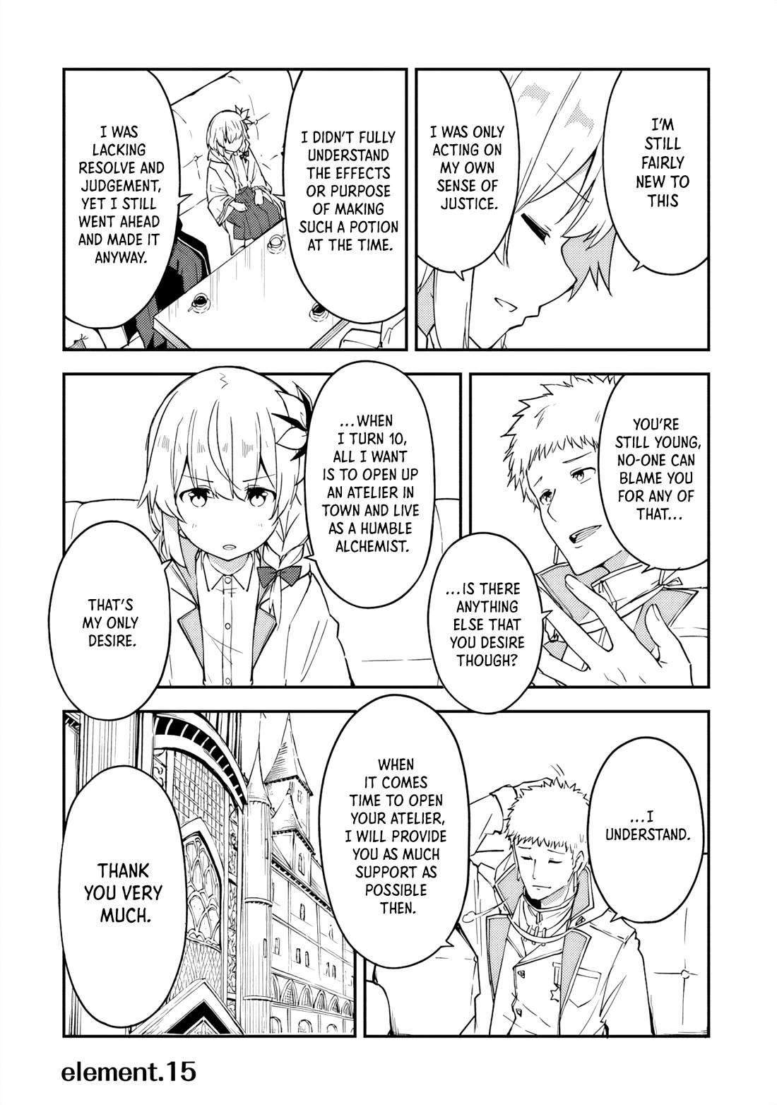 The Tale of a Little Alchemist Blessed by the Spirits chapter 14 page 18