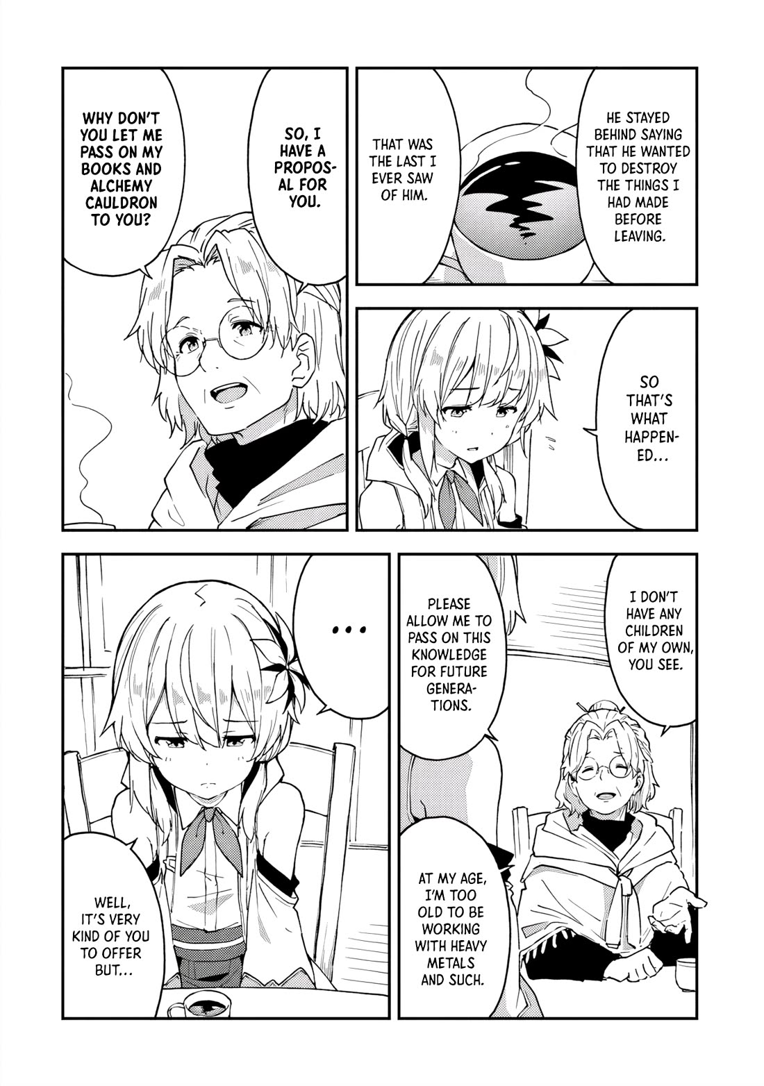 The Tale of a Little Alchemist Blessed by the Spirits chapter 20 page 5