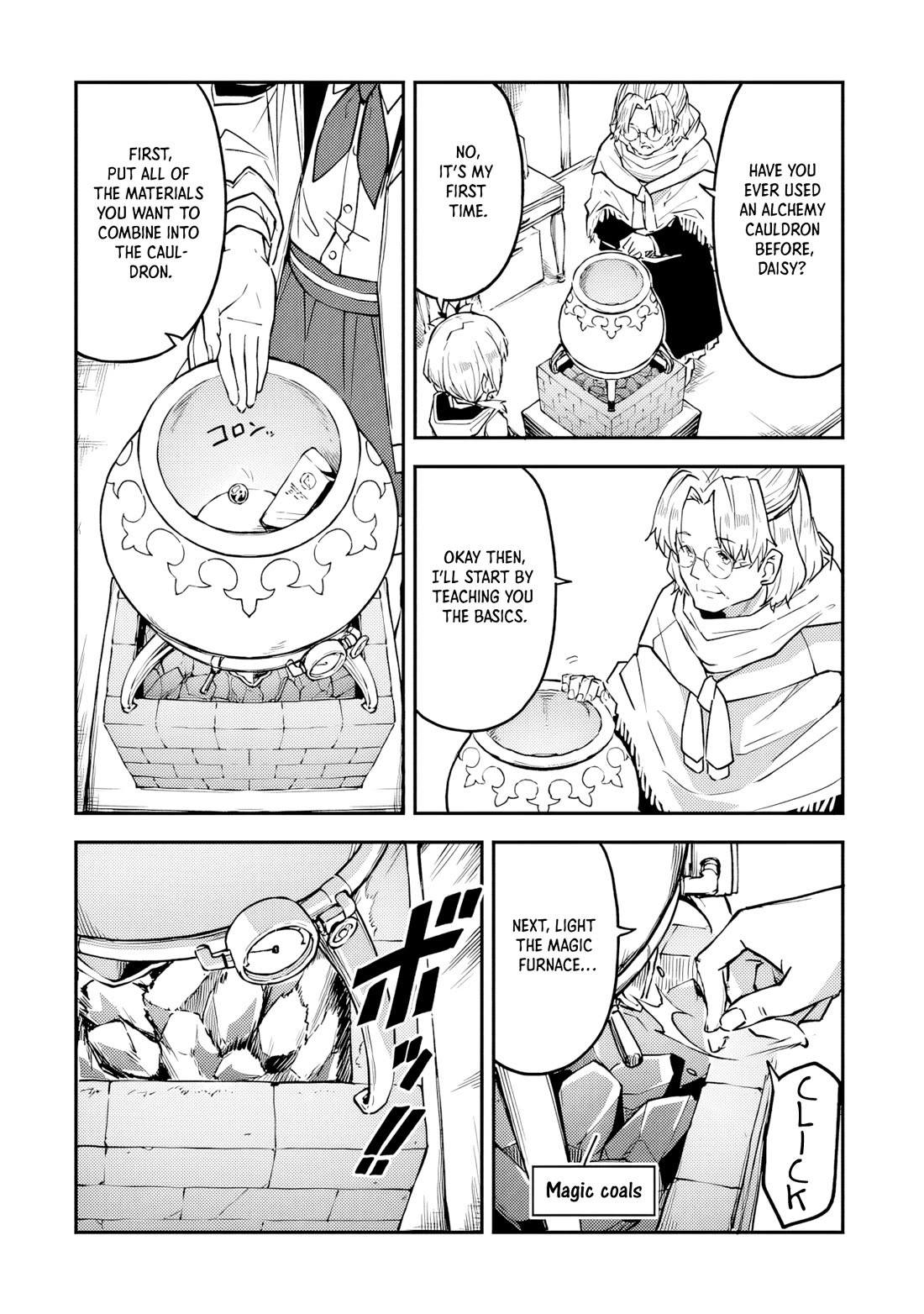 The Tale of a Little Alchemist Blessed by the Spirits chapter 21 page 12