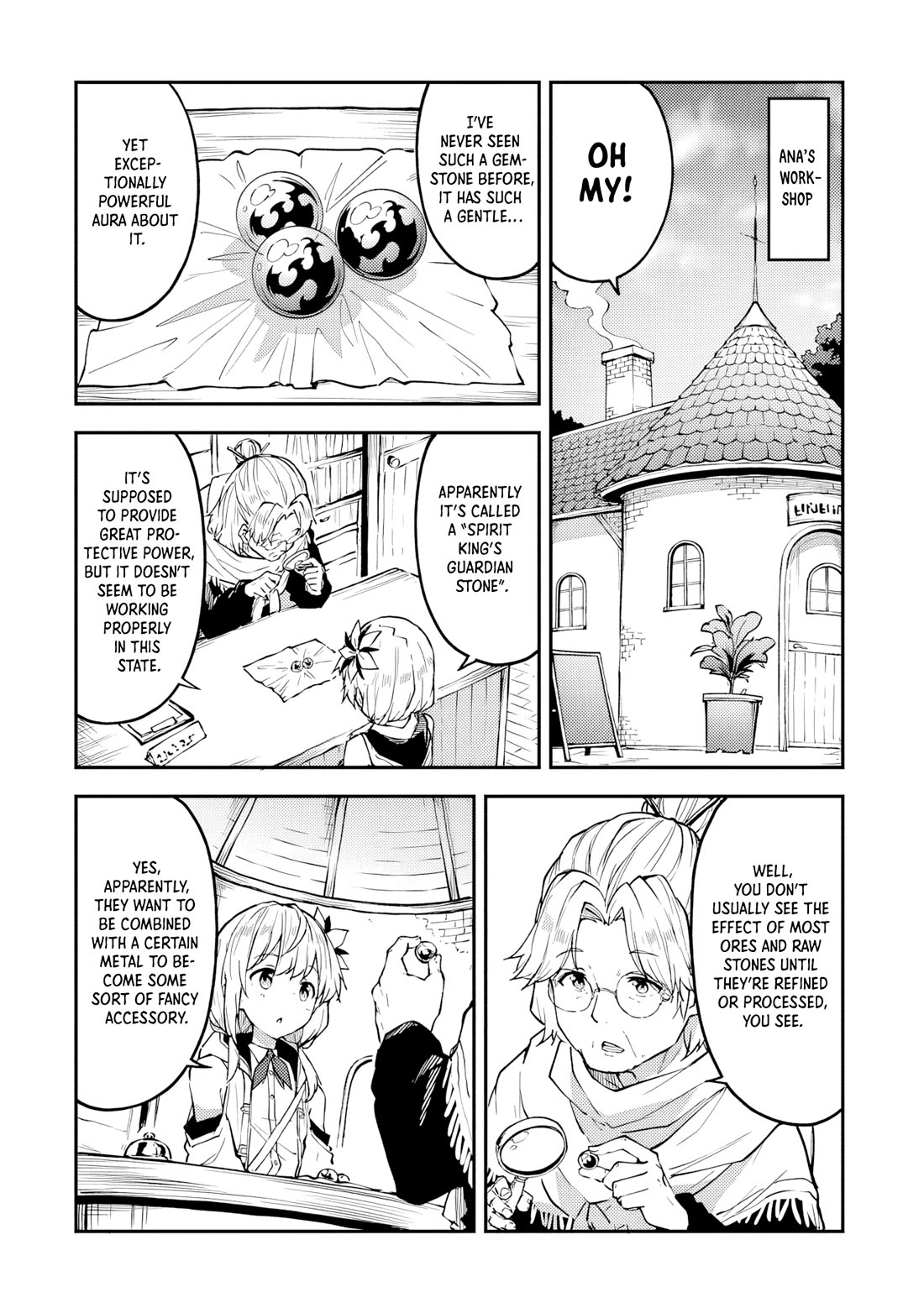 The Tale of a Little Alchemist Blessed by the Spirits chapter 21 page 2