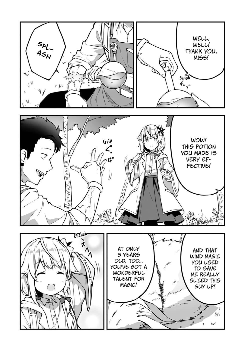 The Tale of a Little Alchemist Blessed by the Spirits chapter 3 page 21