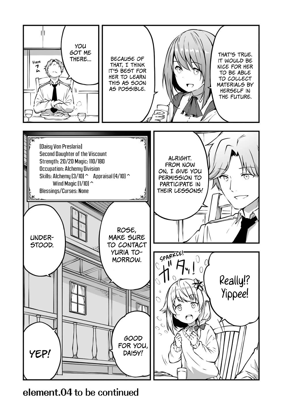 The Tale of a Little Alchemist Blessed by the Spirits chapter 3 page 26