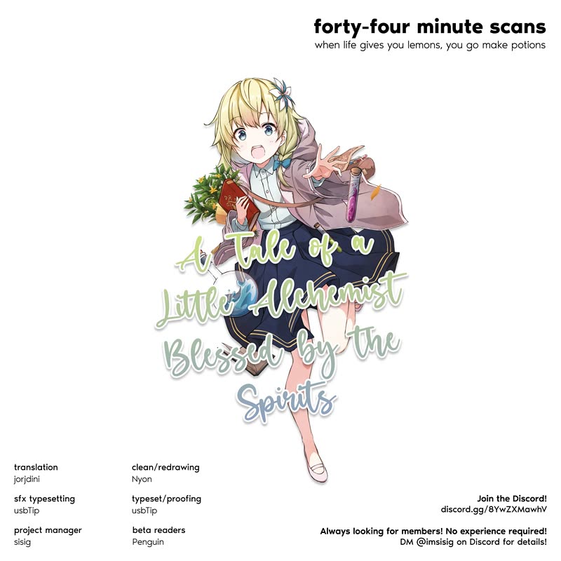 The Tale of a Little Alchemist Blessed by the Spirits chapter 4 page 33