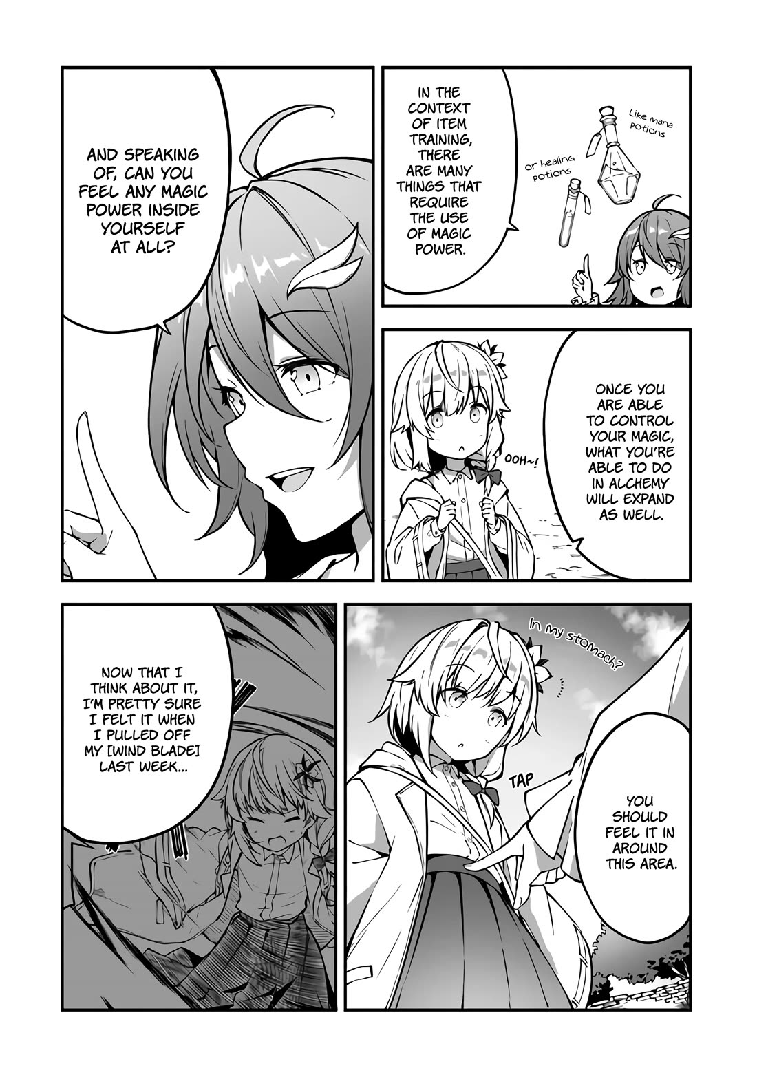 The Tale of a Little Alchemist Blessed by the Spirits chapter 4 page 7