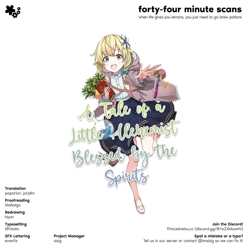 The Tale of a Little Alchemist Blessed by the Spirits chapter 5 page 23