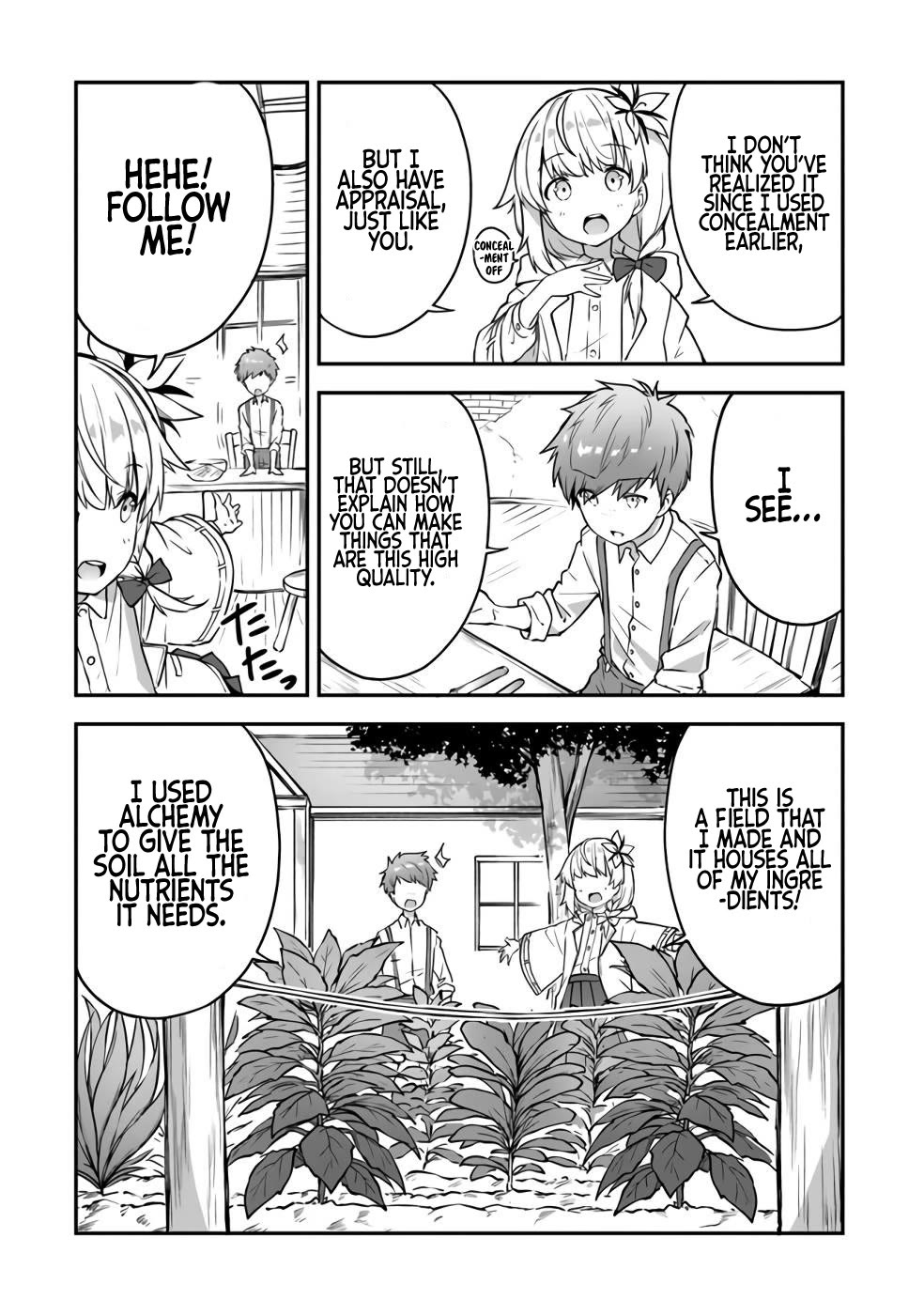 The Tale of a Little Alchemist Blessed by the Spirits chapter 7 page 8