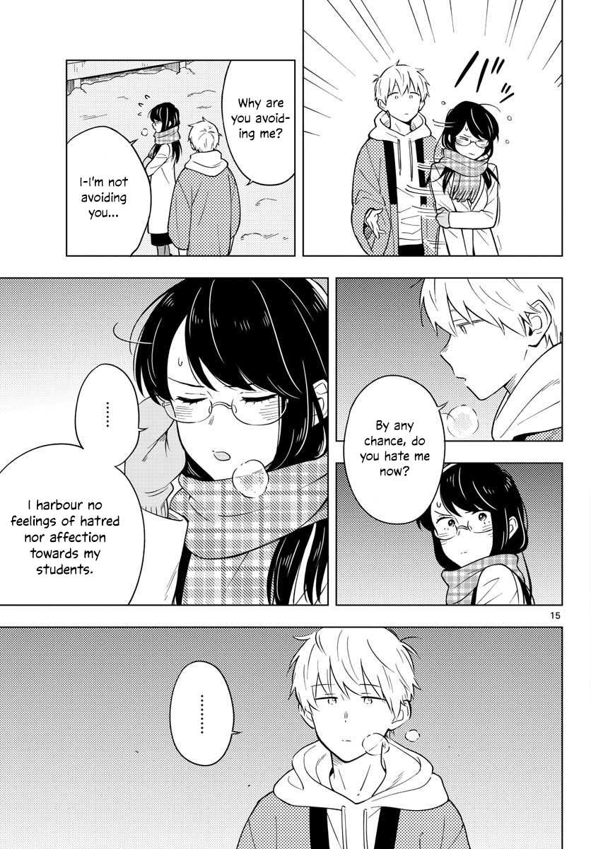 The Teacher Can Not Tell Me Love chapter 10 page 15