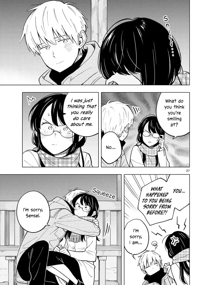 The Teacher Can Not Tell Me Love chapter 17 page 27