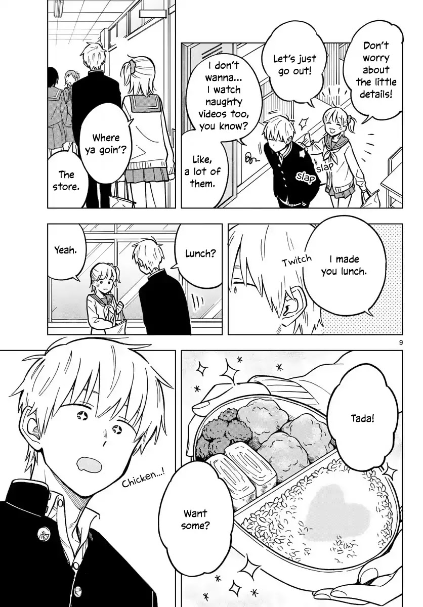 The Teacher Can Not Tell Me Love chapter 17 page 9