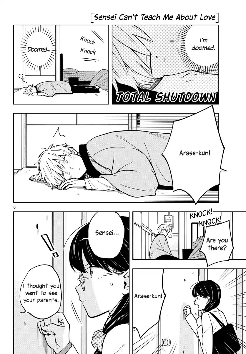 The Teacher Can Not Tell Me Love chapter 20 page 6