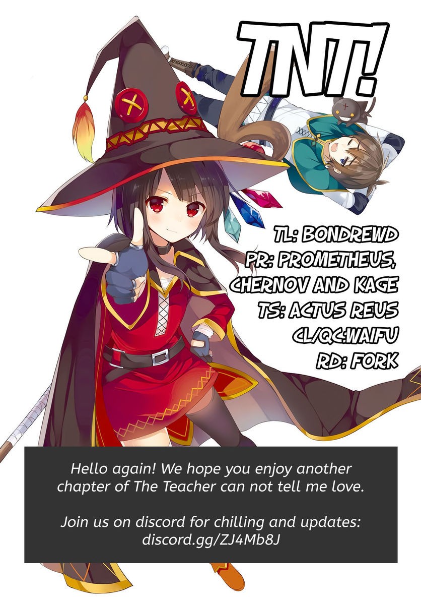 The Teacher Can Not Tell Me Love chapter 23 page 23