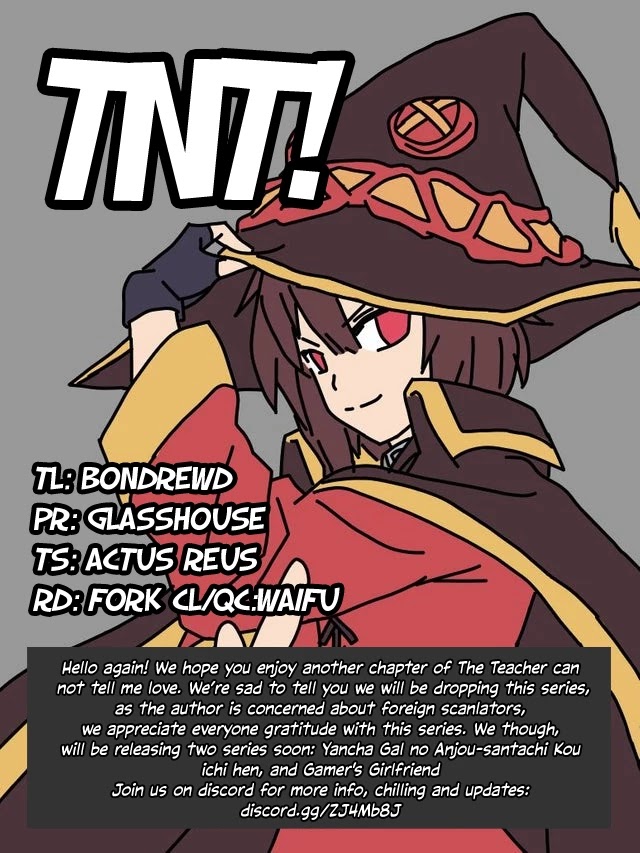 The Teacher Can Not Tell Me Love chapter 27 page 23