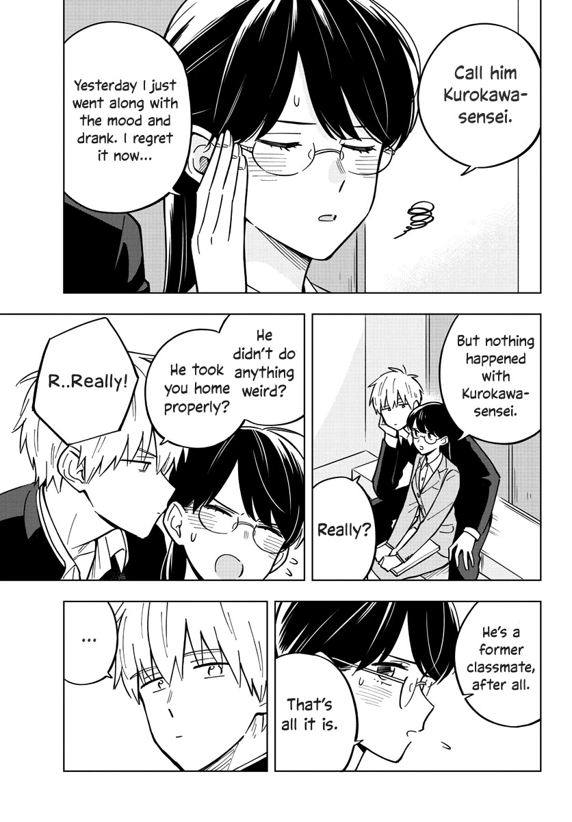 The Teacher Can Not Tell Me Love chapter 28 page 11