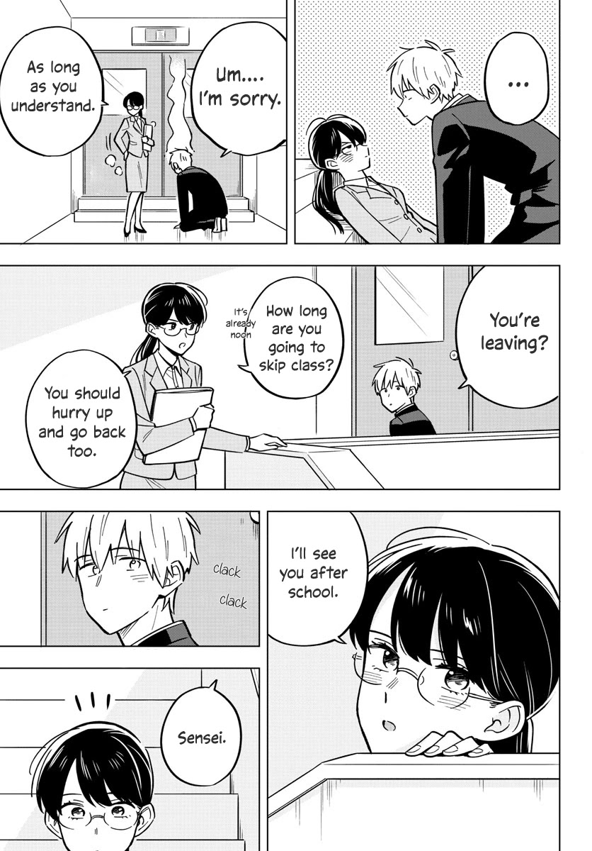 The Teacher Can Not Tell Me Love chapter 28 page 17