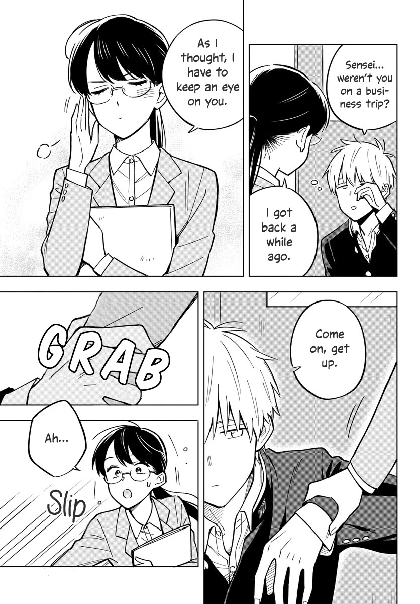 The Teacher Can Not Tell Me Love chapter 28 page 9