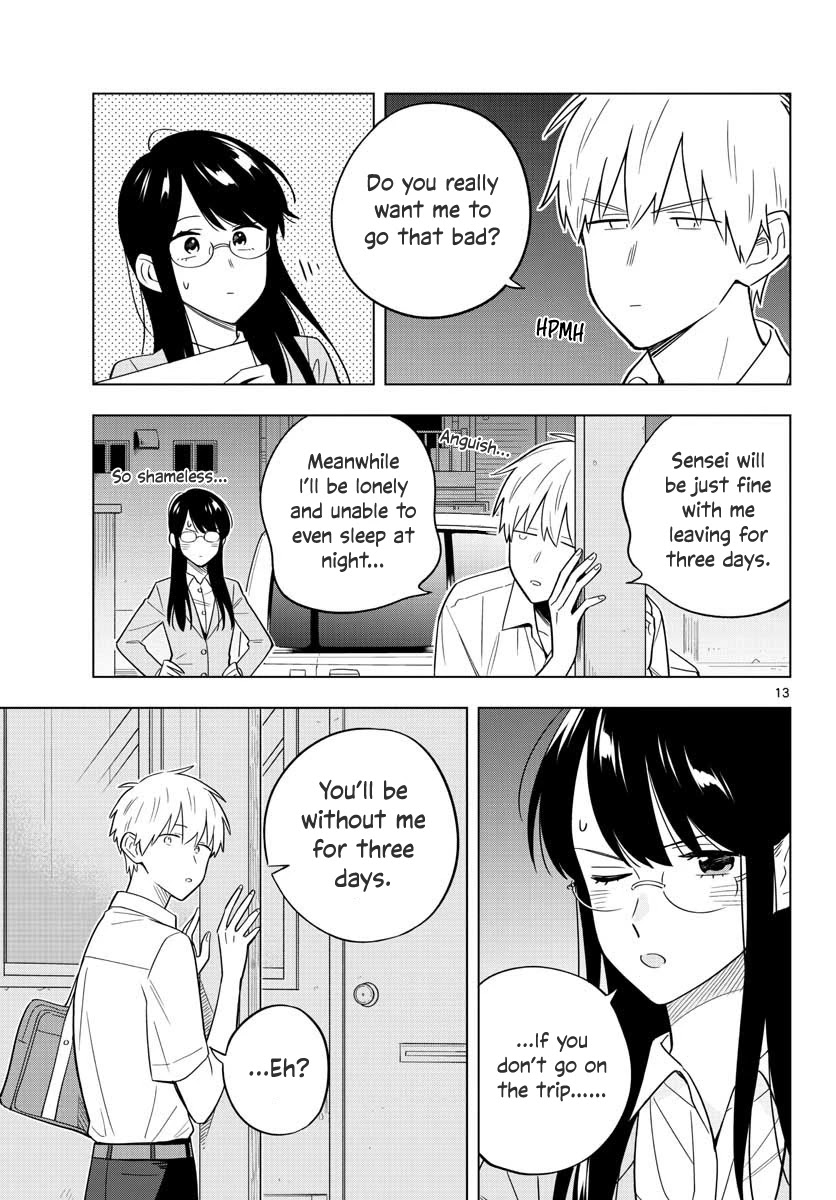 The Teacher Can Not Tell Me Love chapter 34 page 13