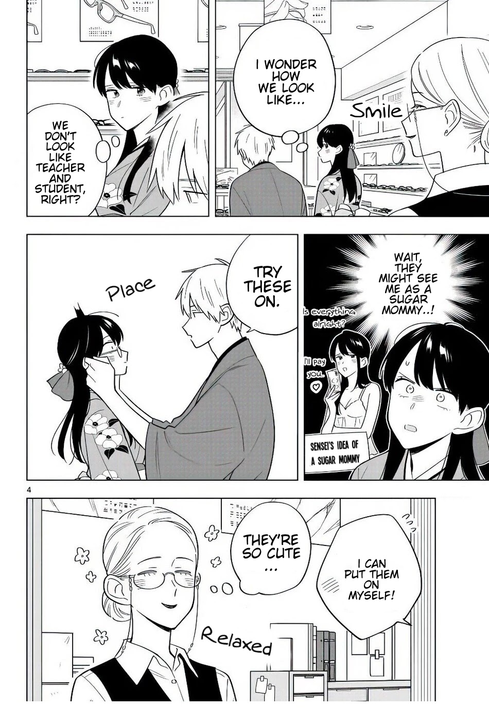 The Teacher Can Not Tell Me Love chapter 38 page 5