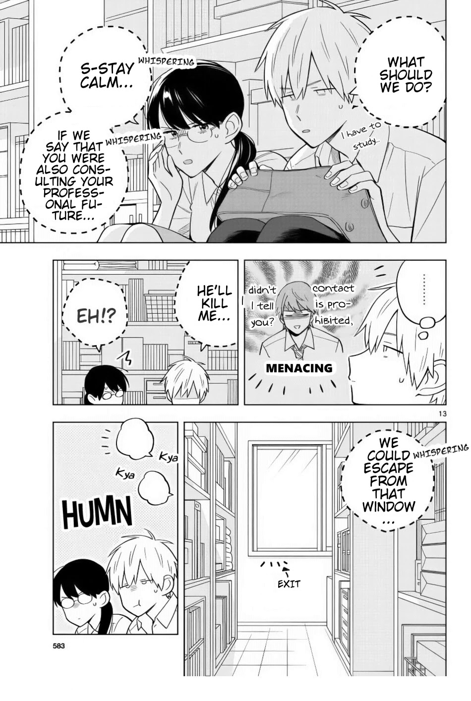 The Teacher Can Not Tell Me Love chapter 39 page 14