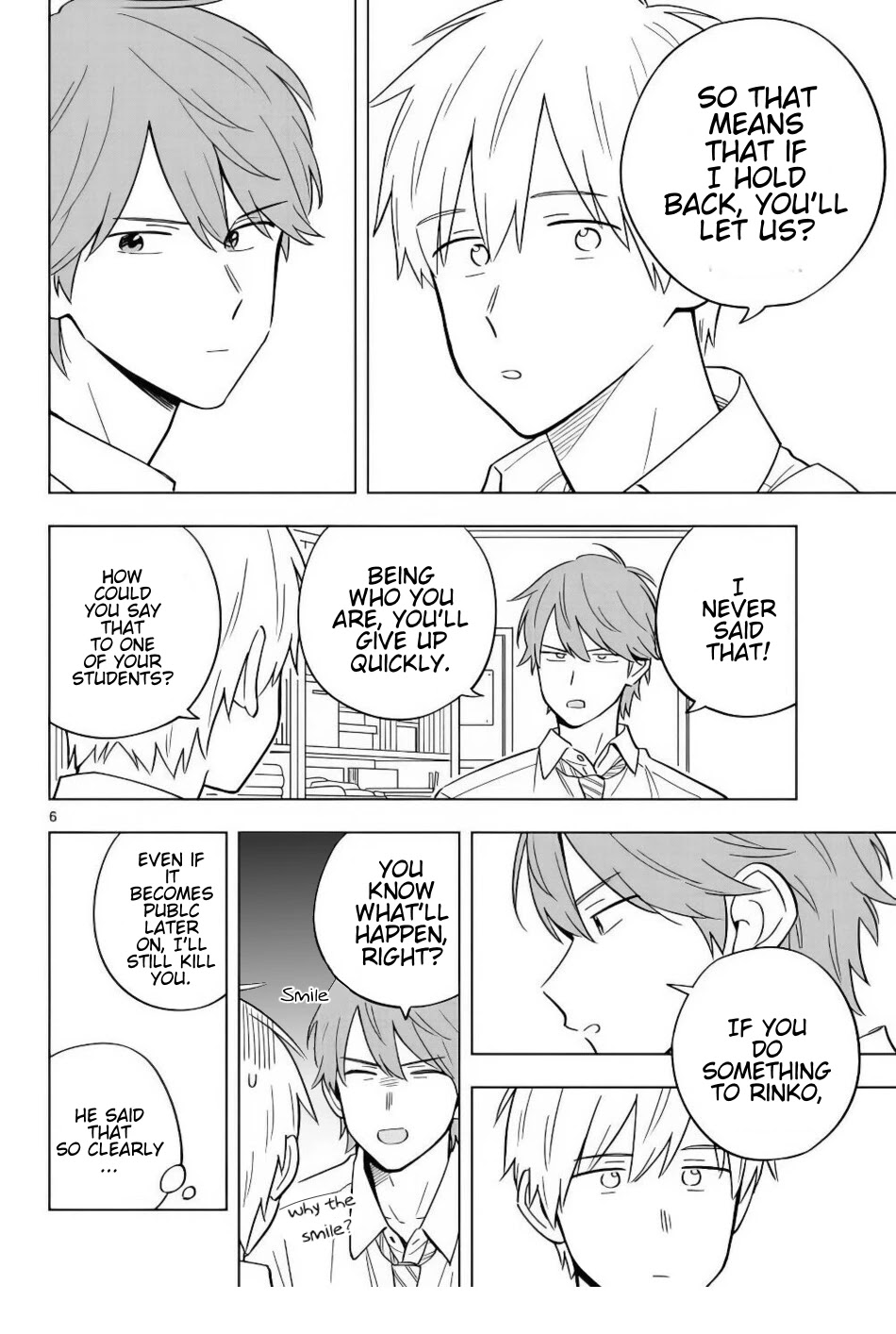 The Teacher Can Not Tell Me Love chapter 39 page 7