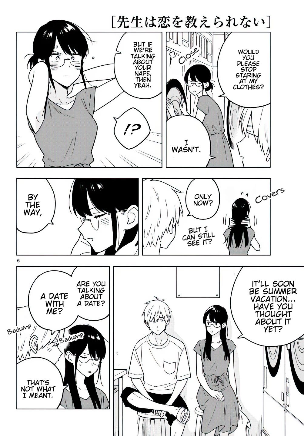 The Teacher Can Not Tell Me Love chapter 41 page 7