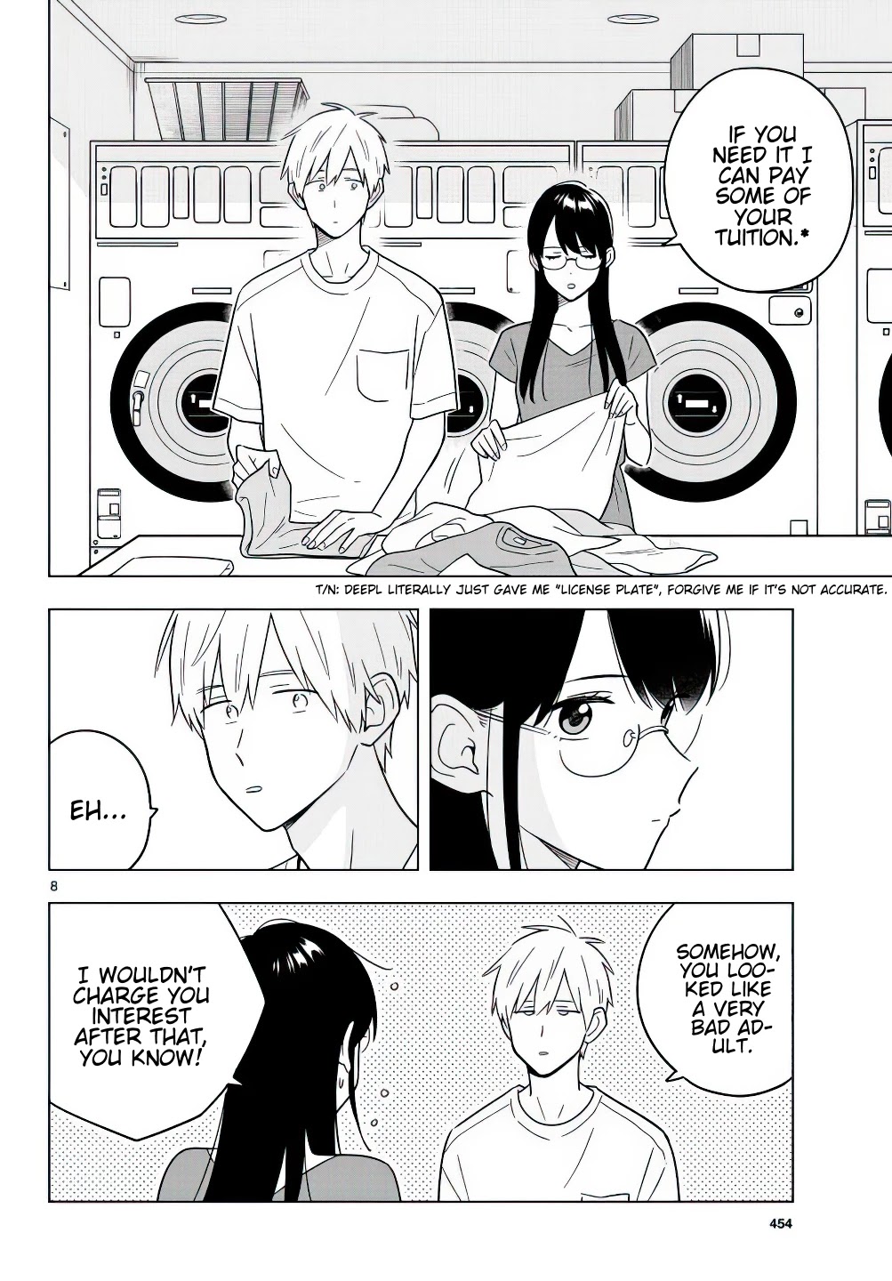 The Teacher Can Not Tell Me Love chapter 41 page 9