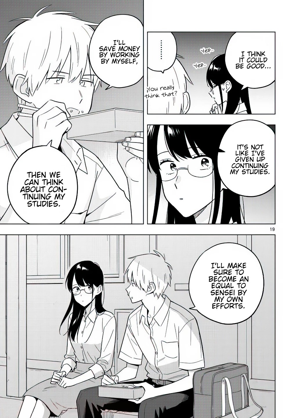 The Teacher Can Not Tell Me Love chapter 42 page 20