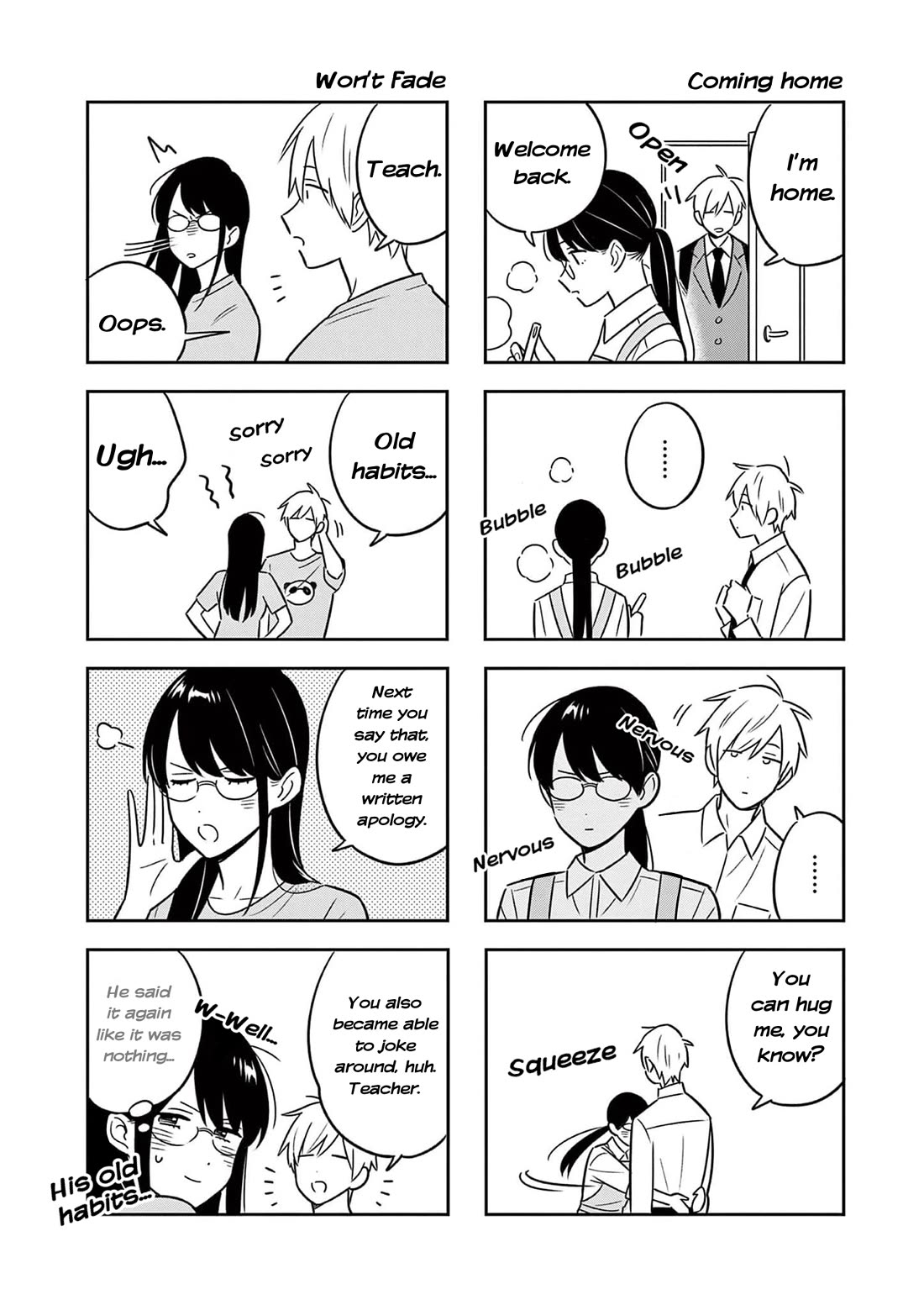 The Teacher Can Not Tell Me Love chapter 48 page 3