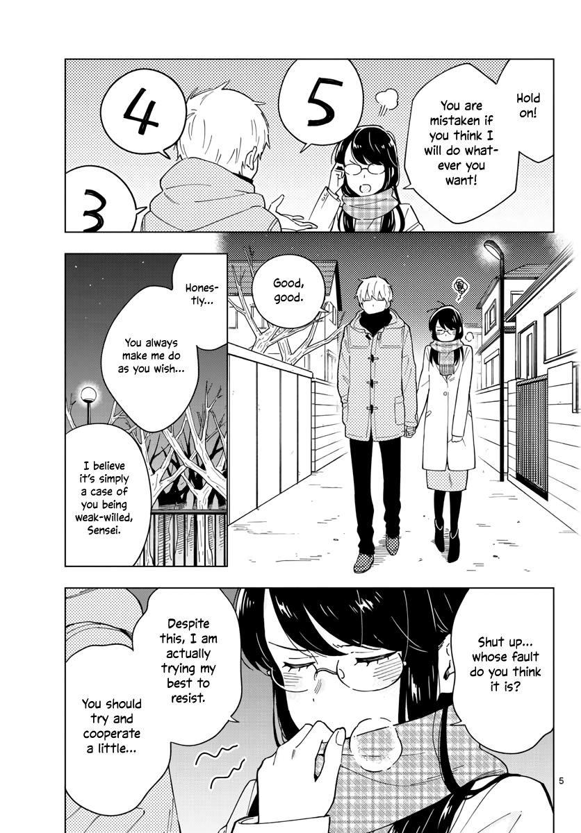 The Teacher Can Not Tell Me Love chapter 7 page 5