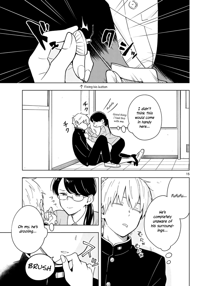 The Teacher Can Not Tell Me Love chapter 8 page 15