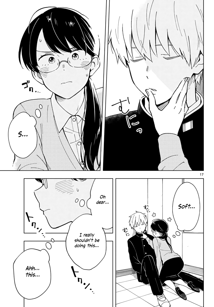 The Teacher Can Not Tell Me Love chapter 8 page 17