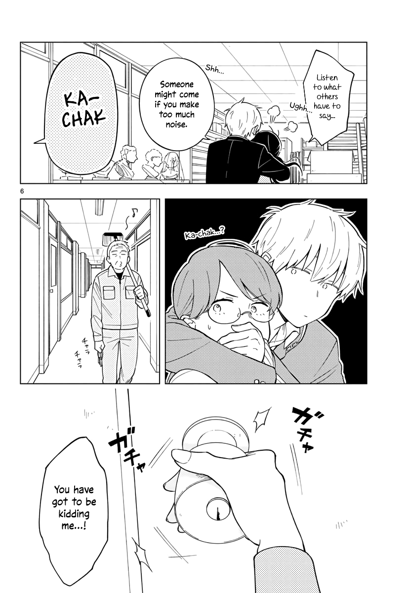 The Teacher Can Not Tell Me Love chapter 8 page 6