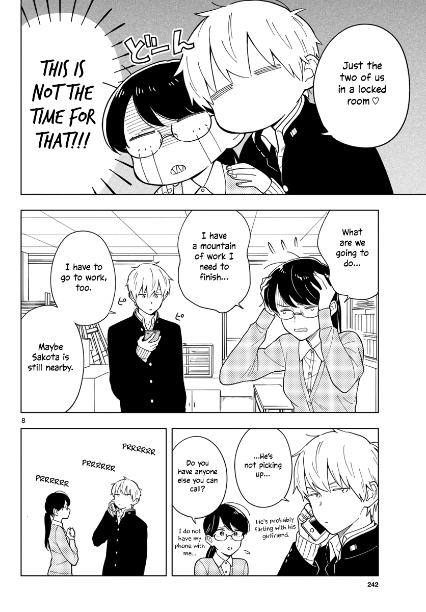 The Teacher Can Not Tell Me Love chapter 8 page 8