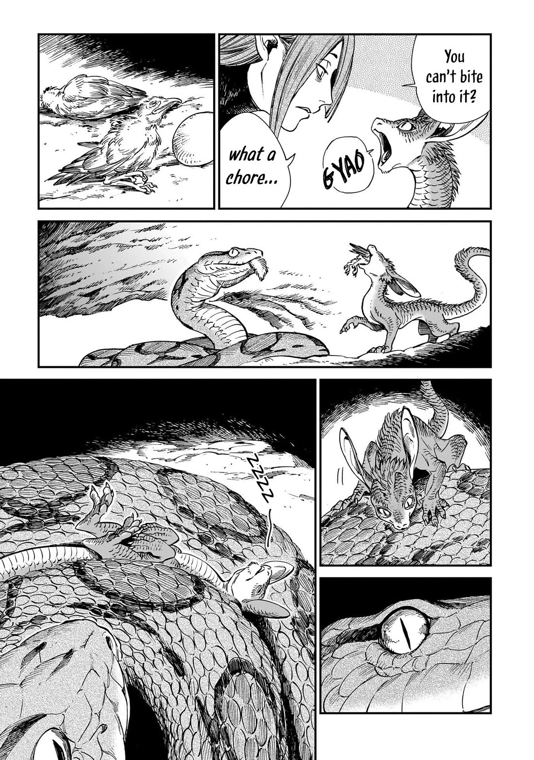 The Tiger Won't Eat the Dragon Yet. chapter 32.5 page 4