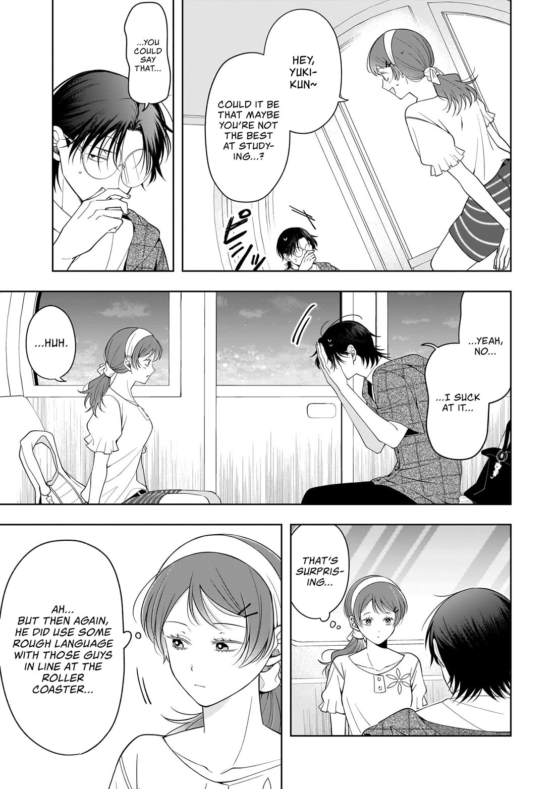 The Two Lovebirds Are Hiding Their Fangs: The Story of a Couple with a Crazy Gap chapter 8.1 page 3