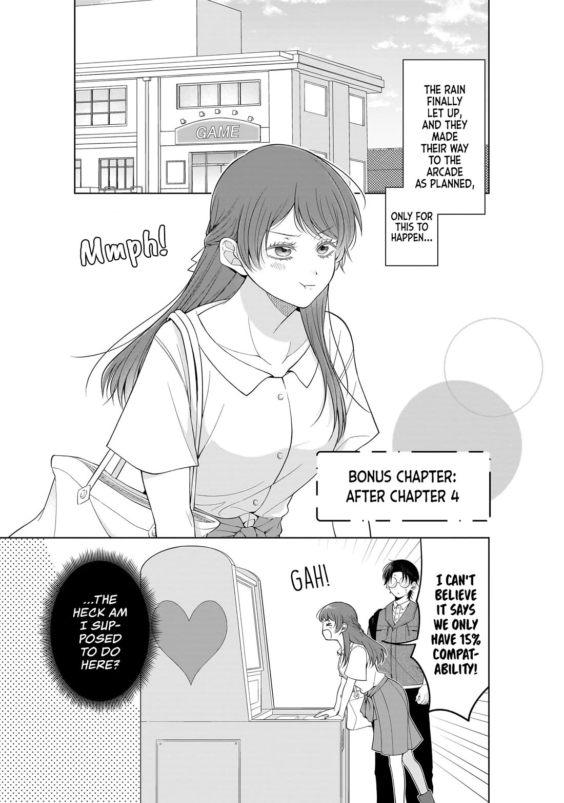 The Two Lovebirds Are Hiding Their Fangs: The Story of a Couple with a Crazy Gap chapter 8.5 page 1
